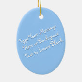 Ostereier-Ornament Geeignete Ostereier Dekoratione Keramikornament (Hinten)