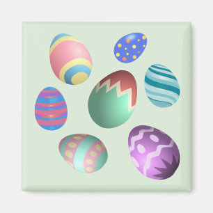 Ostereier Ostereier Party Ostereier Jagen Niedlich Magnet
