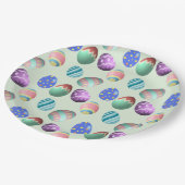 Ostereier Ostereier Party Ostereier Jagen Niedlich Pappteller (Schrägansicht)