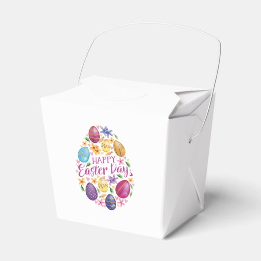 Ostereier, Osterhase Geschenkschachtel (Vorderseite)