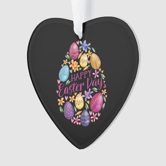 Ostereier, Osterhase Ornament (Vorderseite)