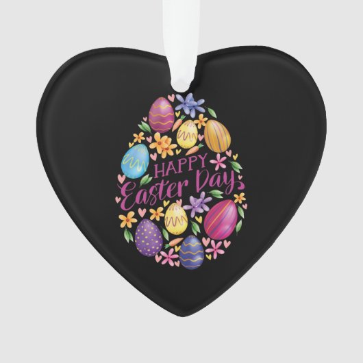 Ostereier, Osterhase Ornament (Vorderseite)