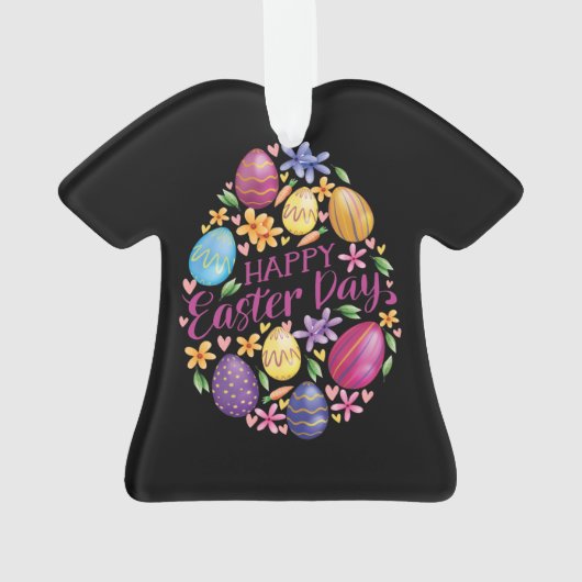 Ostereier, Osterhase Ornament (Rückseite)