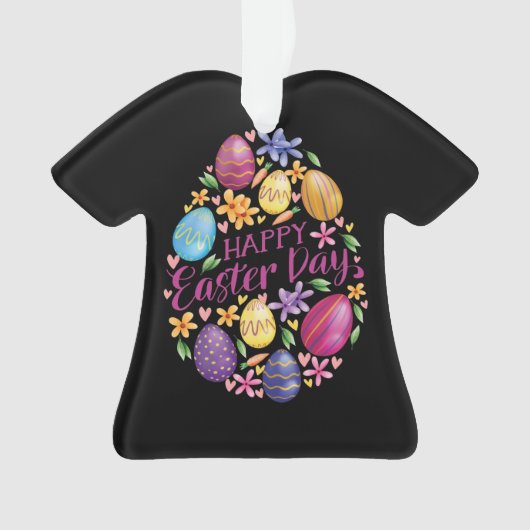 Ostereier, Osterhase Ornament (Vorderseite)