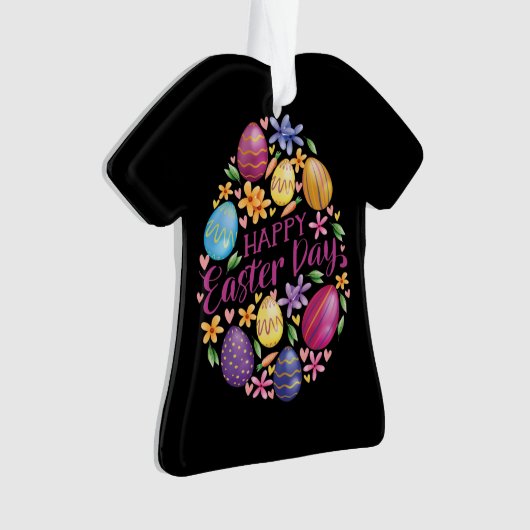 Ostereier, Osterhase Ornament (Vorderseite)