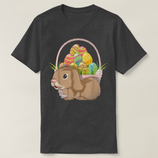Ostereier Osterhase Osterhase Osterhase T-Shirt (Design vorne)