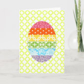 Ostereier-Osterkarte Feiertagskarte (Vorderseite)