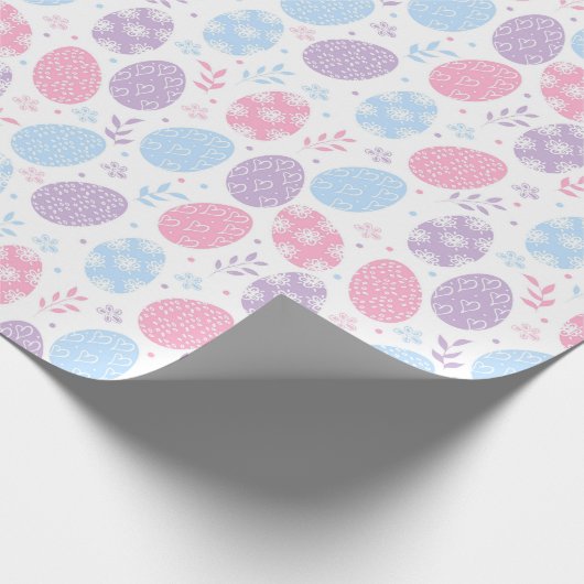 Ostereier Osterpackpapier Geschenkpapier (Ecke)
