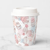 Ostereier Papiersorten Pappbecher (Rückseite)