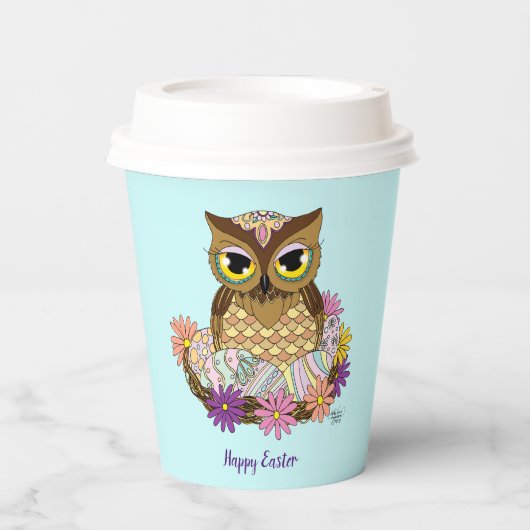 Ostereier Pappbecher (Vorderseite)