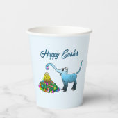 Ostereier Pappbecher (Rückseite)