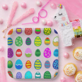 Ostereier Pappteller (Party)