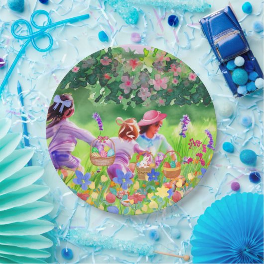 Ostereier Pappteller (Party)