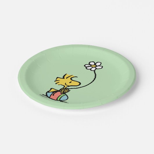 Ostereier Pappteller (Schrägansicht)