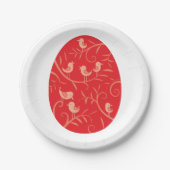 Ostereier Pappteller (Vorderseite)