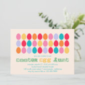 Ostereier-Party Einladung (Stehend Vorderseite)