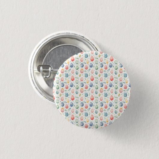 Ostereier Pastel Serenade Button (Vorne & Hinten)