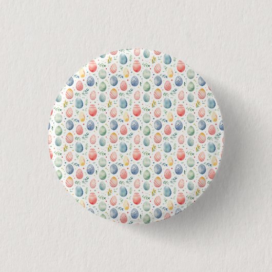 Ostereier Pastel Serenade Button (Vorderseite)
