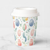 Ostereier Pastel Serenade Pappbecher (Rechts)