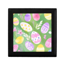 Ostereier Pastel Wasserfarbe Eier Jagd