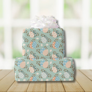 Ostereier-Pastellmuster Geschenkpapier
