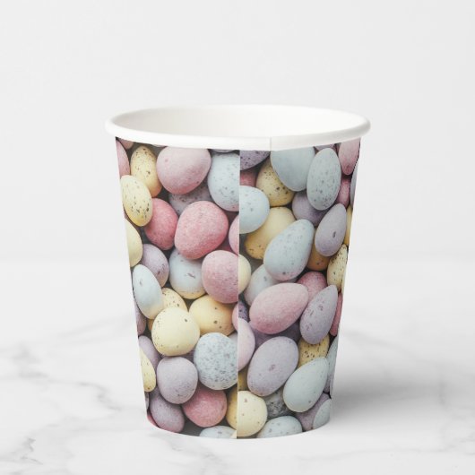 Ostereier Pastellpapierkäfige Pappbecher (Rechts)