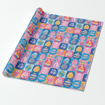 Ostereier Patchwork: Farbenfrohe Feiertage Kunst, 