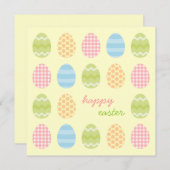 Ostereier Picnic-Party Einladung (Vorne/Hinten)