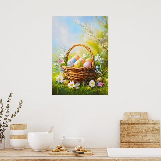 Ostereier Poster (Küche)