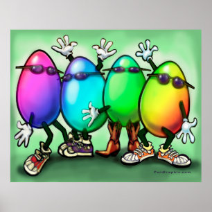 Ostereier Poster