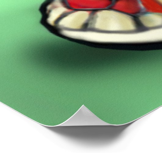 Ostereier Poster (Ecke)