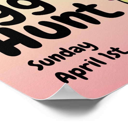 Ostereier Poster (Ecke)