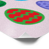 Ostereier Poster (Ecke)