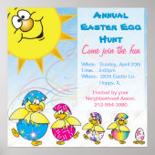 Ostereier Poster (Vorne)