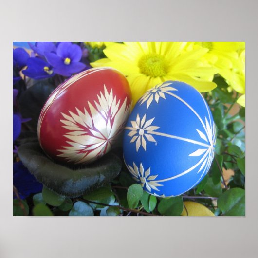 Ostereier Poster (Vorne)