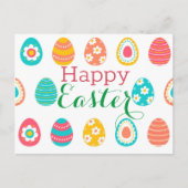 Ostereier Postkarte (Vorderseite)