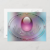 Ostereier Postkarte (Vorne/Hinten)