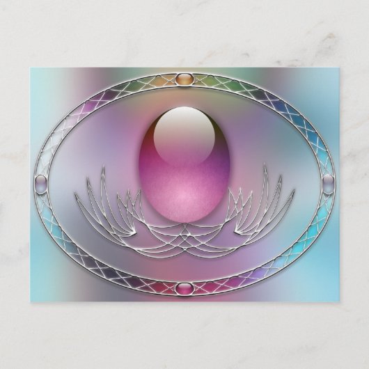 Ostereier Postkarte (Vorderseite)