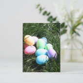 Ostereier Postkarte (Stehend Vorderseite)