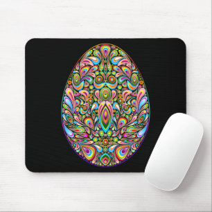 Ostereier-Psychedel-Design Kinder Bio-T-Shirt Mousepad