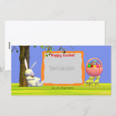 Ostereier Robbers Feiertagskarte (Vorne/Hinten)