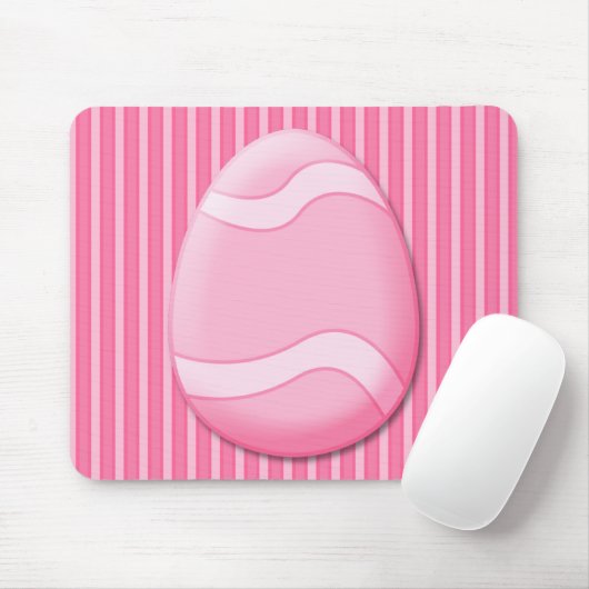Ostereier (rosa) Mousepad (Mit Mouse)