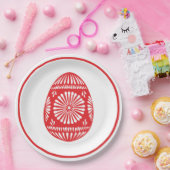 Ostereier, rot-orthodox pappteller (Party)