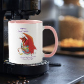 Ostereier Roter Drache Tasse