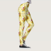 OSTEREIER ~ Ruby Gelb 3D ~ Leggings (Rechts)