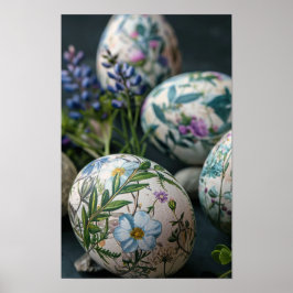 Ostereier schließen poster