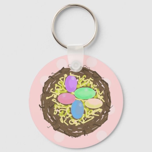 Ostereier Schlüsselanhänger (Vorderseite)