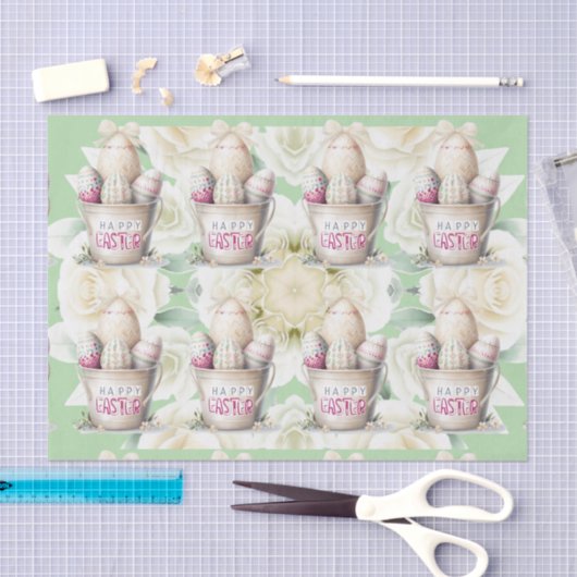 Ostereier Seidenpapier (Handwerk)