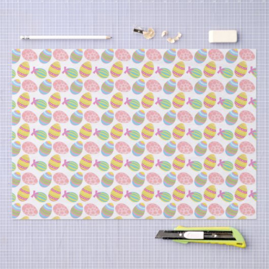 Ostereier Seidenpapier (Handwerk)