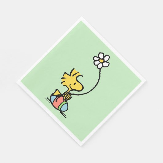 Ostereier Serviette (Ecke)